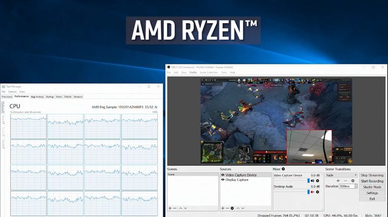 AMD Ryzen - DOTA 2