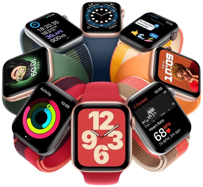Apple Watch 7 - różne warianty