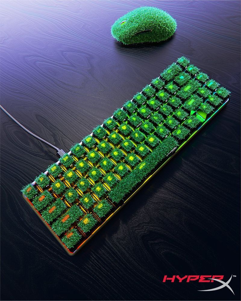 HyperX Touch Grass Key Caps