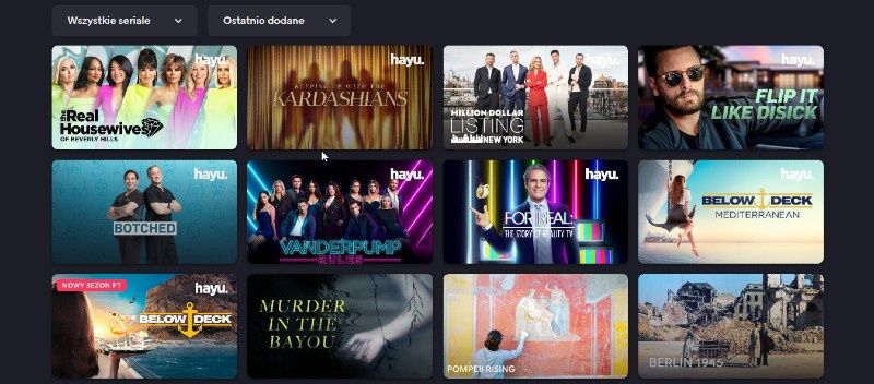 przykłady seriali viaplay
