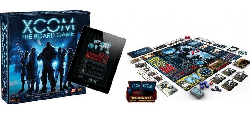 Gry planszowe z prądem - XCOM Gra planszowa