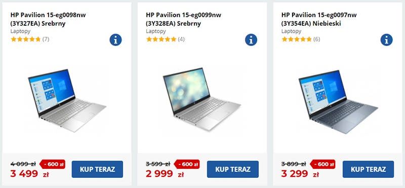 Komputronik laptopy