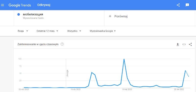wyszukiwarka Google mobilizacja