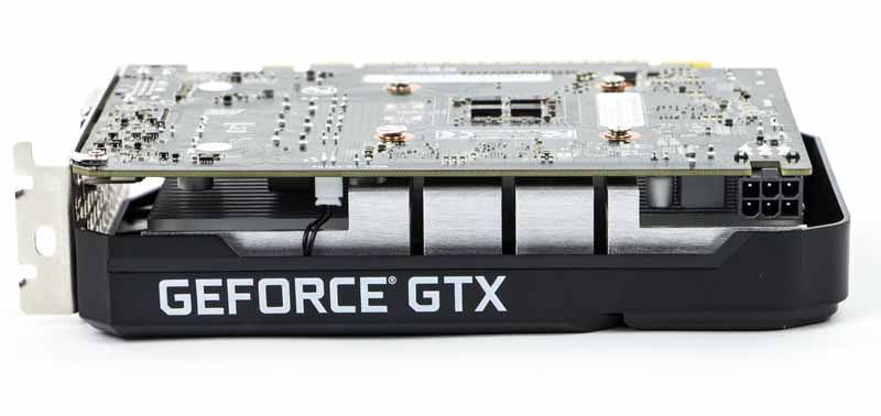 Palit GeForce GTX 1650 Super StormX OC - gniazdko zasilania