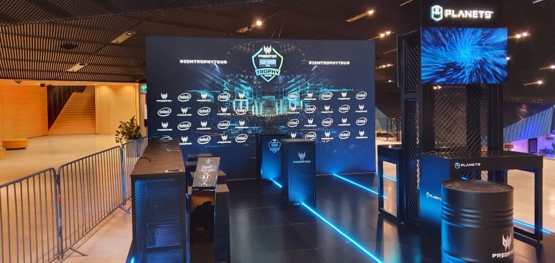 IEM 2020 - puste stoisko
