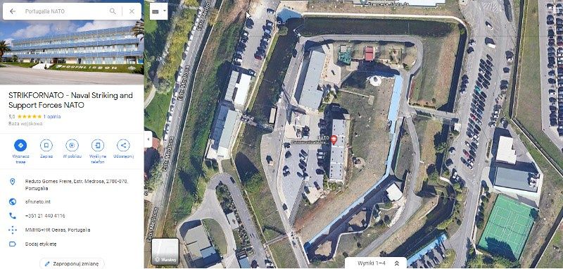 nato google maps