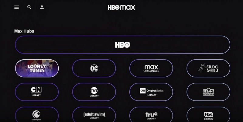 HBO Max screen dostawcy