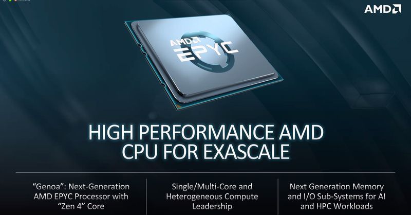 El Capitan - procesory AMD Epyc Geno Zen 4