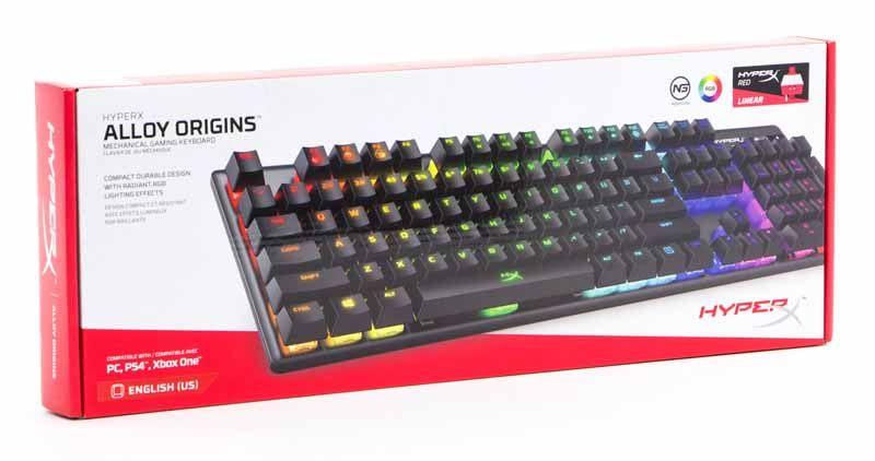 HyperX Alloy Orgins karton