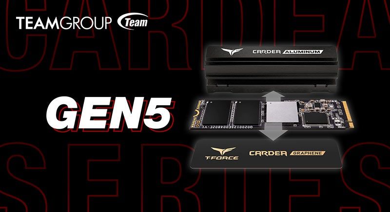 TeamGroup T-Force Cardea PCIe Gen5 SSD