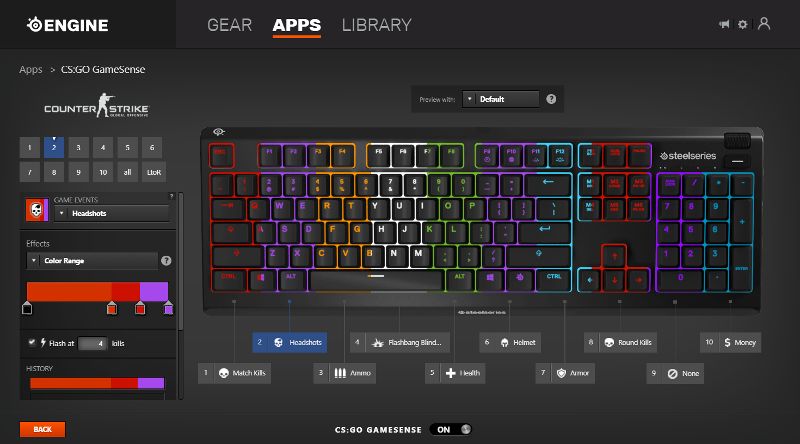Klawiatura membranowa SteelSeries APEX 3