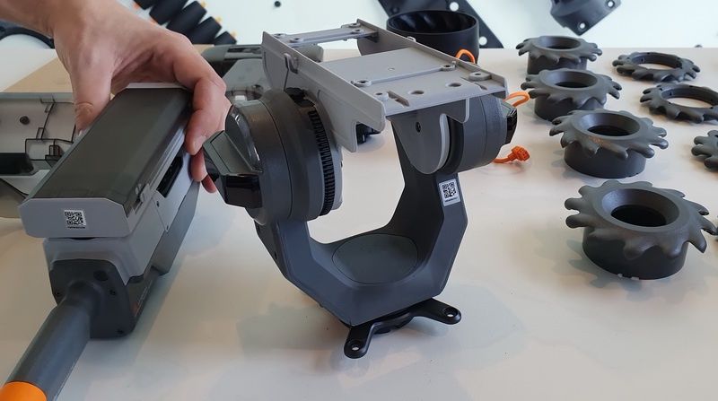 Dji RoboMaster S1 - magazynek na kulki żelowe