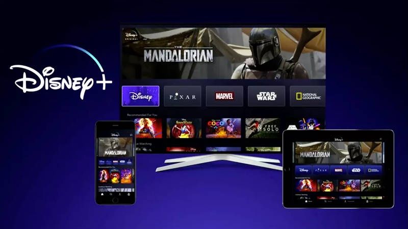 Disney+ ekrany