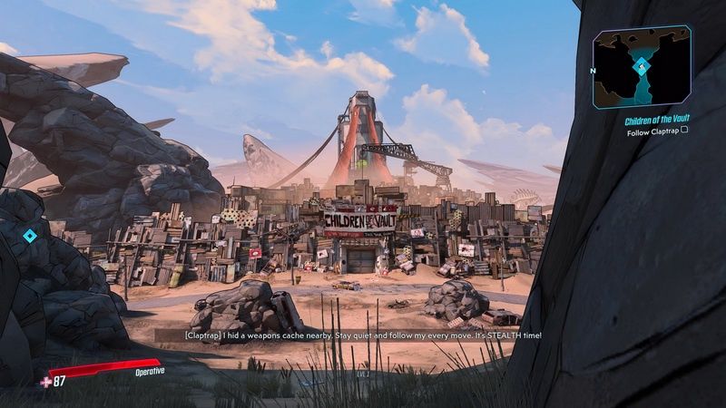 Borderlands 3 - początek gry