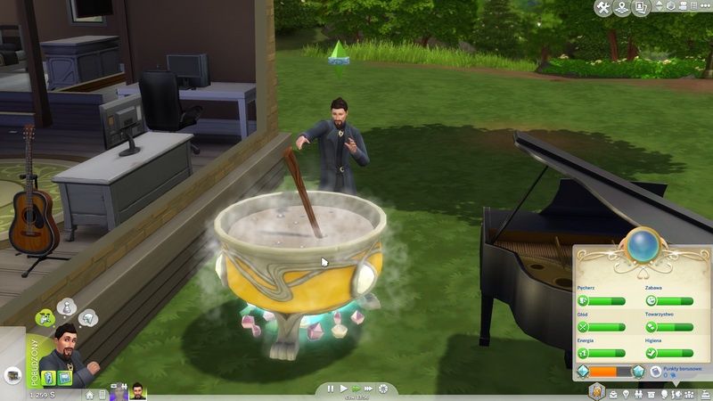 The Sims 4: Kraina magii - ważenie elekisiru