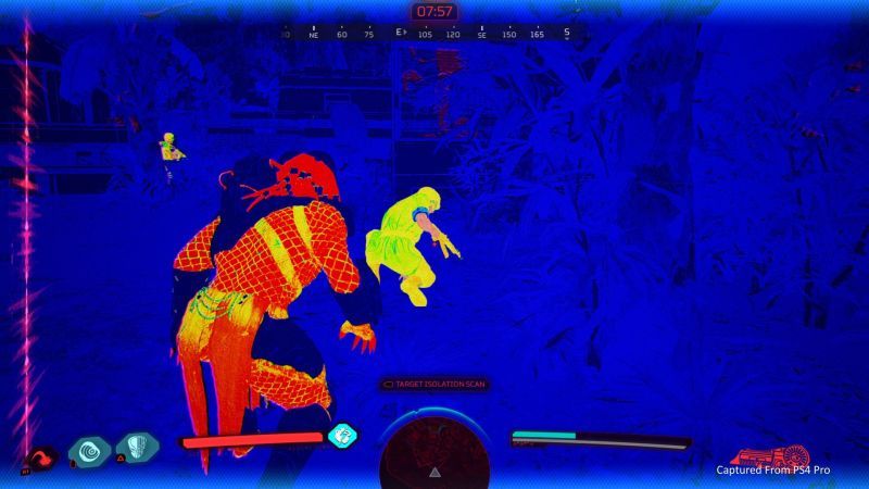 Predator: Hunting Grounds - termowizja Predatora