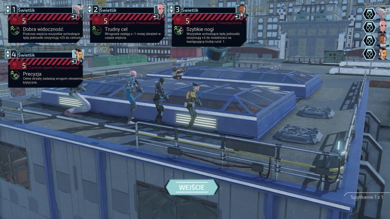 XCOM: Chimera Squad - akcja na dachu