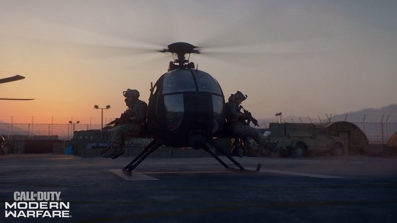Call of Duty: Modern Warfare - żołnierze wyruszają na akcje