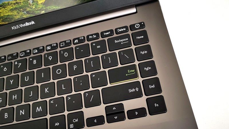 Podświetlany klawisz Enter w ASUS VivoBook
