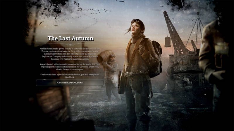 Frostpunk: Ostatnia Jesień screen