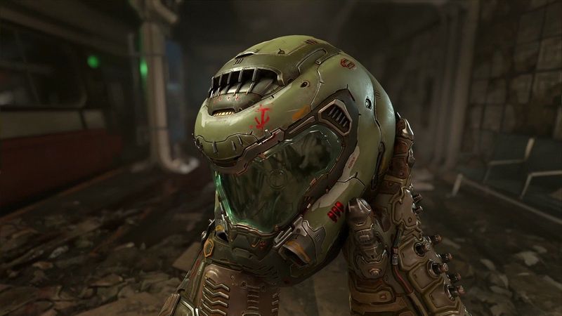 Doom Eternal - hełm Doom Slayera