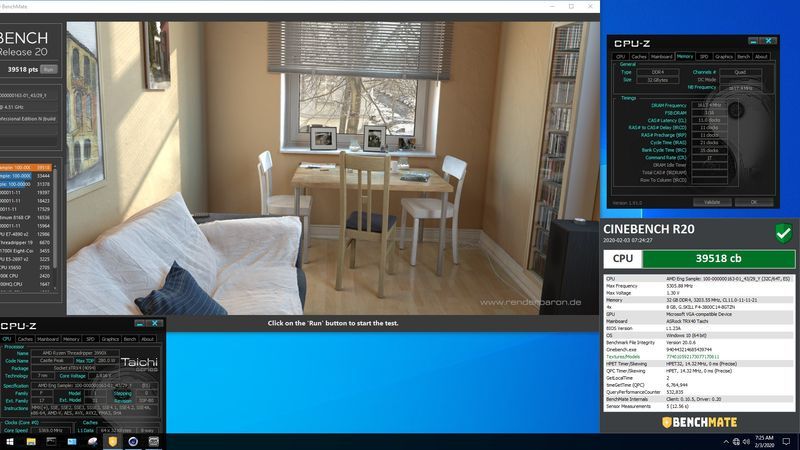 AMD Ryzen Threadripper 3990X - wydajność w Cinebench R20