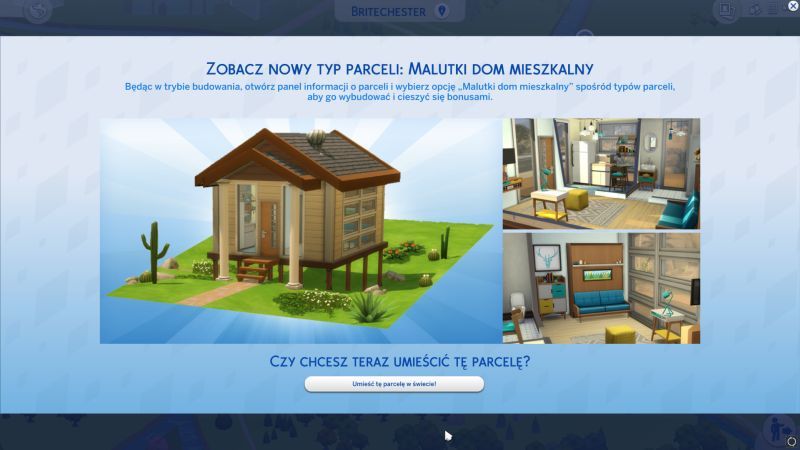 The Sims 4: Kompaktowe wnętrza - malutki dom mieszkalny
