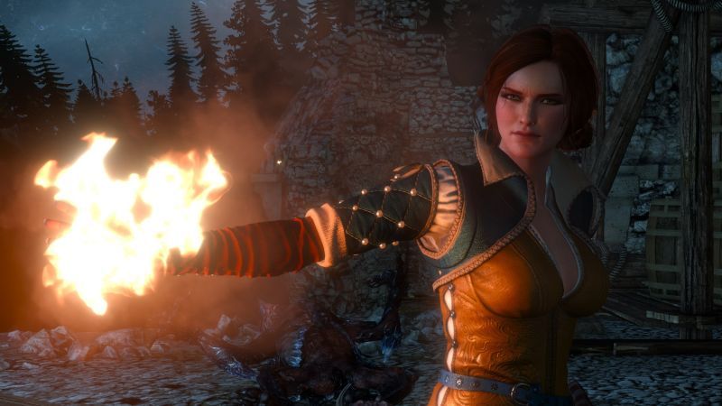 Najgorętsze, najseksowniejsze bohaterki gier - Triss Merigold