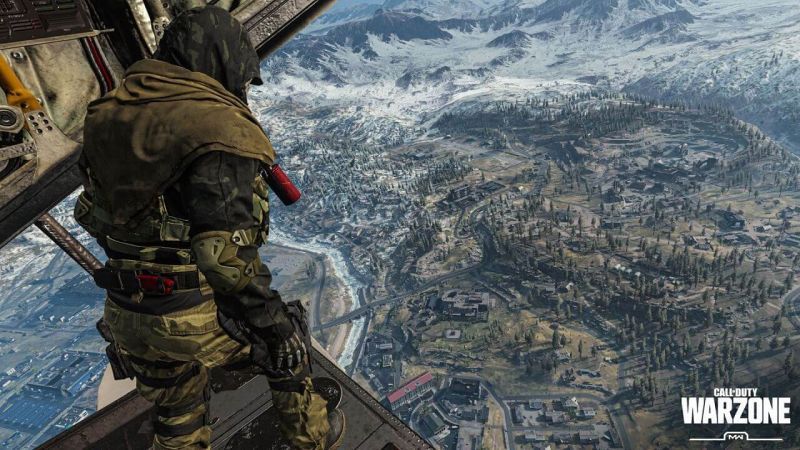 Call of Duty: Warzone - pole walki