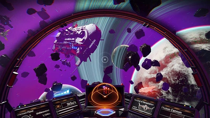No Man’s Sky: Synthesis screen