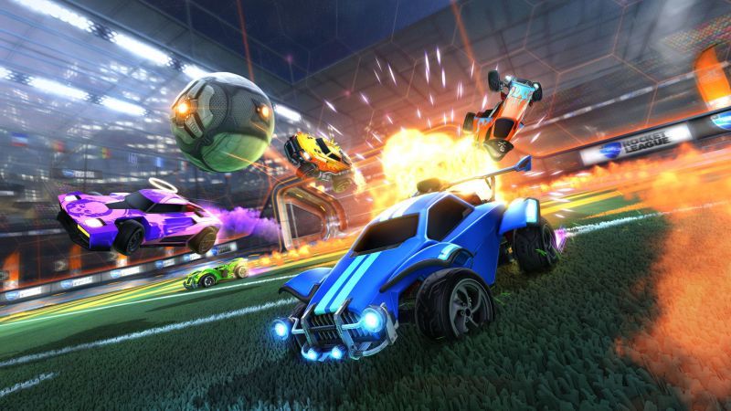 Najlepsze gry sieciowe - Rocket League