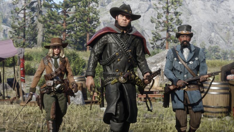 Najlepsze gry sieciowe - Red Dead Online