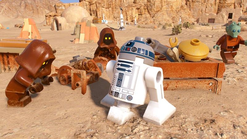 LEGO Gwiezdne wojny: Skywalker – saga screen