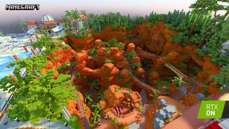 Minecraft z RTX wygląda świetnie