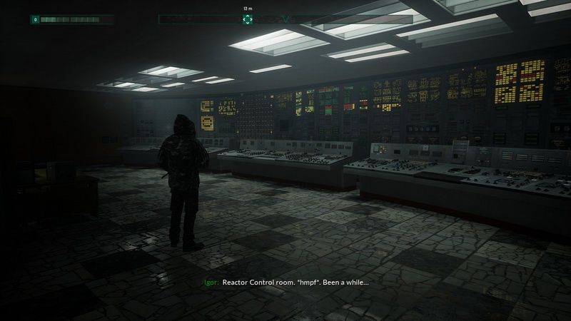 Chernobylite - sterownia reaktora