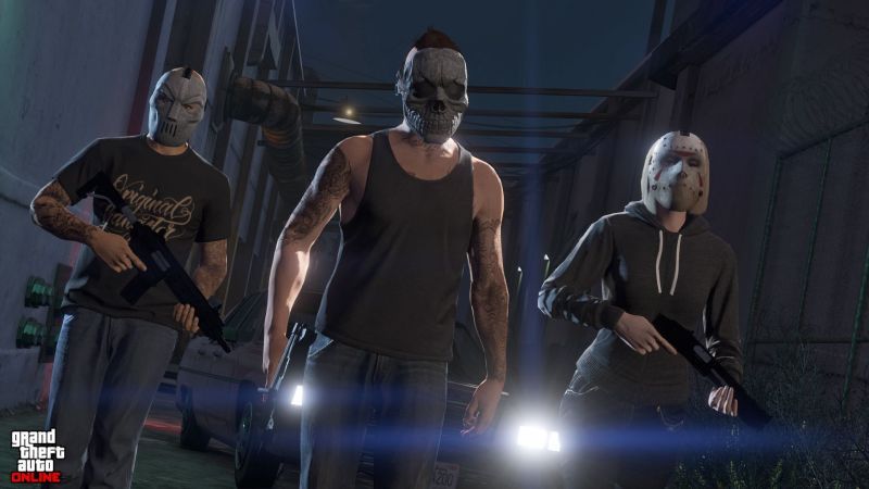 GTA Online - maski