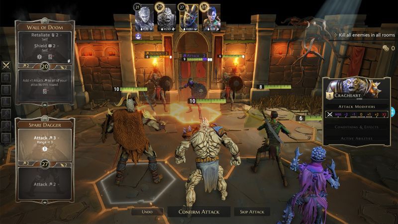 Gry planszowe z prądem - cyfrowa edycja gry Gloomhaven