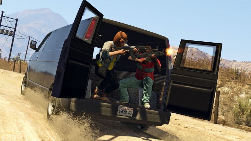 GTA Online - ucieczka