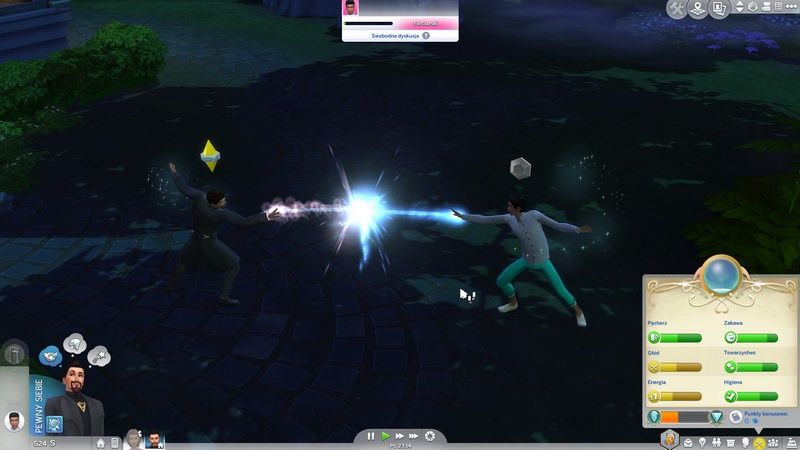 The Sims 4: Kraina magii - pojedynek magiczny