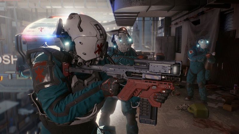 Cyberpunk 2077 - ratownicy