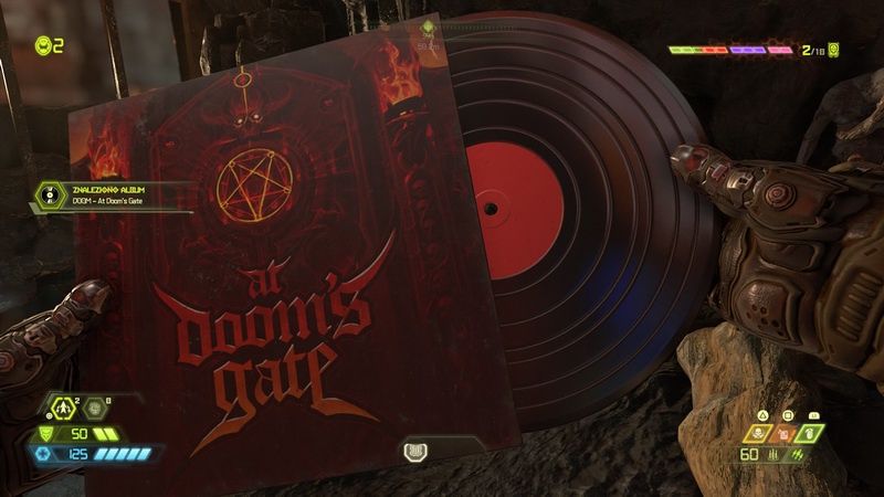 Doom Eternal - płyta jako znajdźka