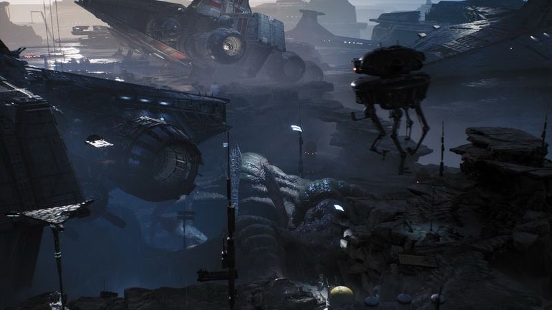 Star Wars Jedi: Fallen Order - planeta złomiarzy