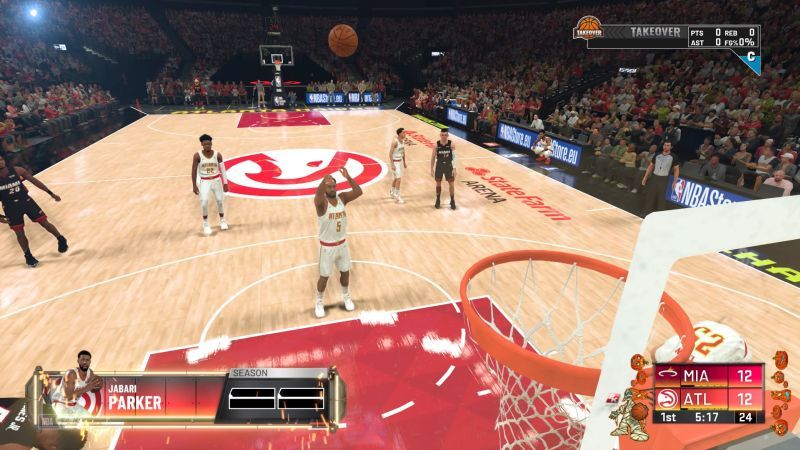 NBA 2K20 - rzut do kosza