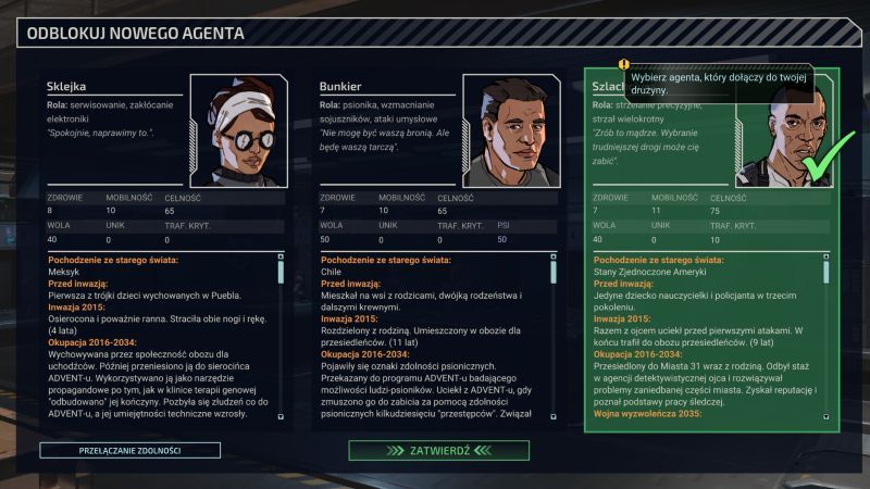 XCOM: Chimera Squad - każdy agent z własną historią