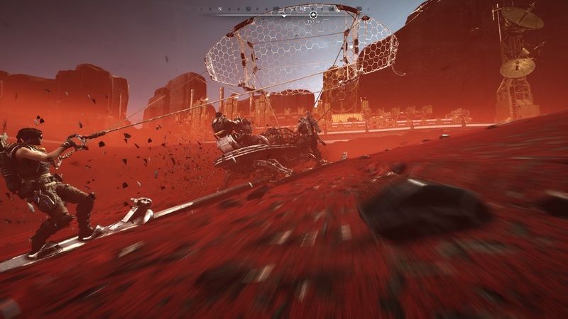 Gears 5 - ślizg po pustyni