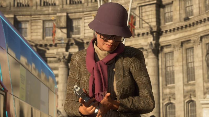 Watch Dogs Legion - staruszka agentem