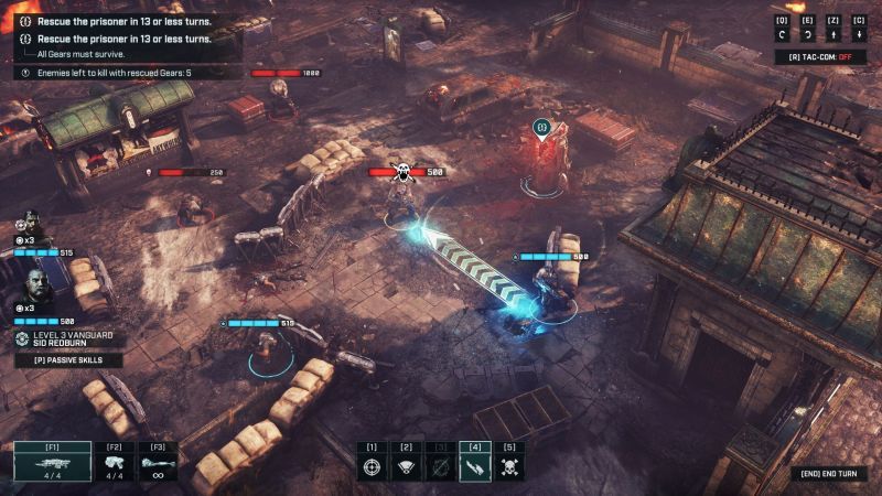 Gears Tactics - szarża na przeciwnika