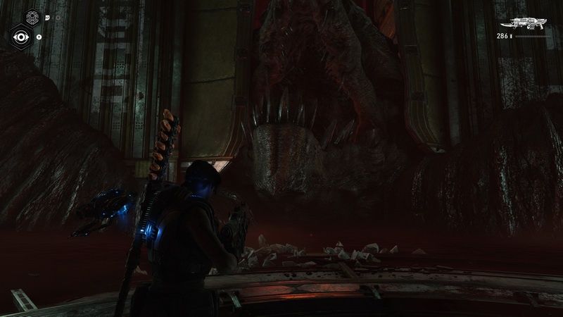 Gears 5 - walka z bossem