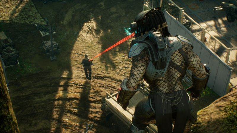 Predator: Hunting Grounds - wyrzutnia Predatora