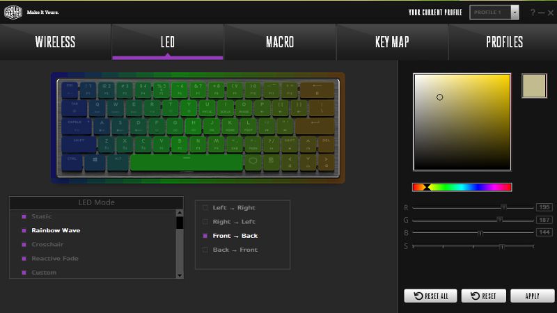 RGB w Cooler Master